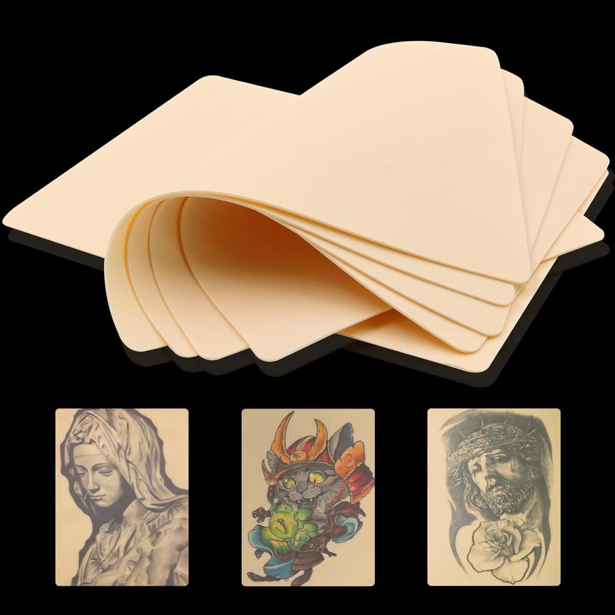 Tattoo Practice Skin by Jconly - Double Sides (20pcs) - Tattoo