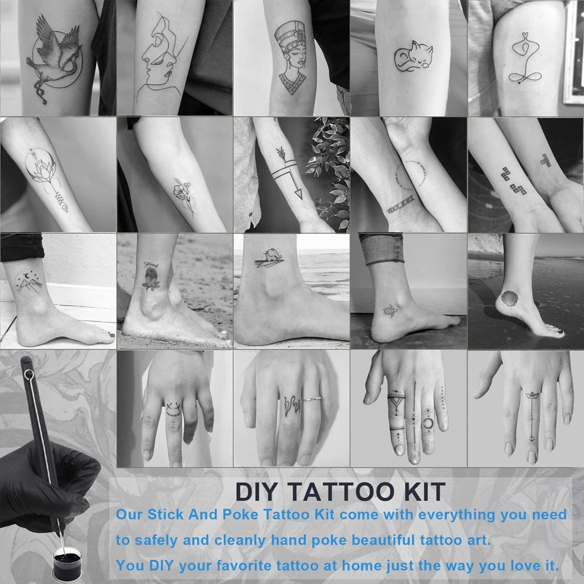Moricher Hand Poke Tattoo Kit - Tattoo Unleashed
