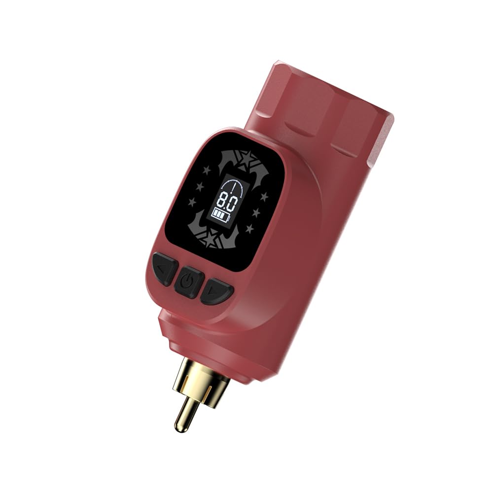 Hawink Red RCA Wireless Power Supply P155-2-RCA