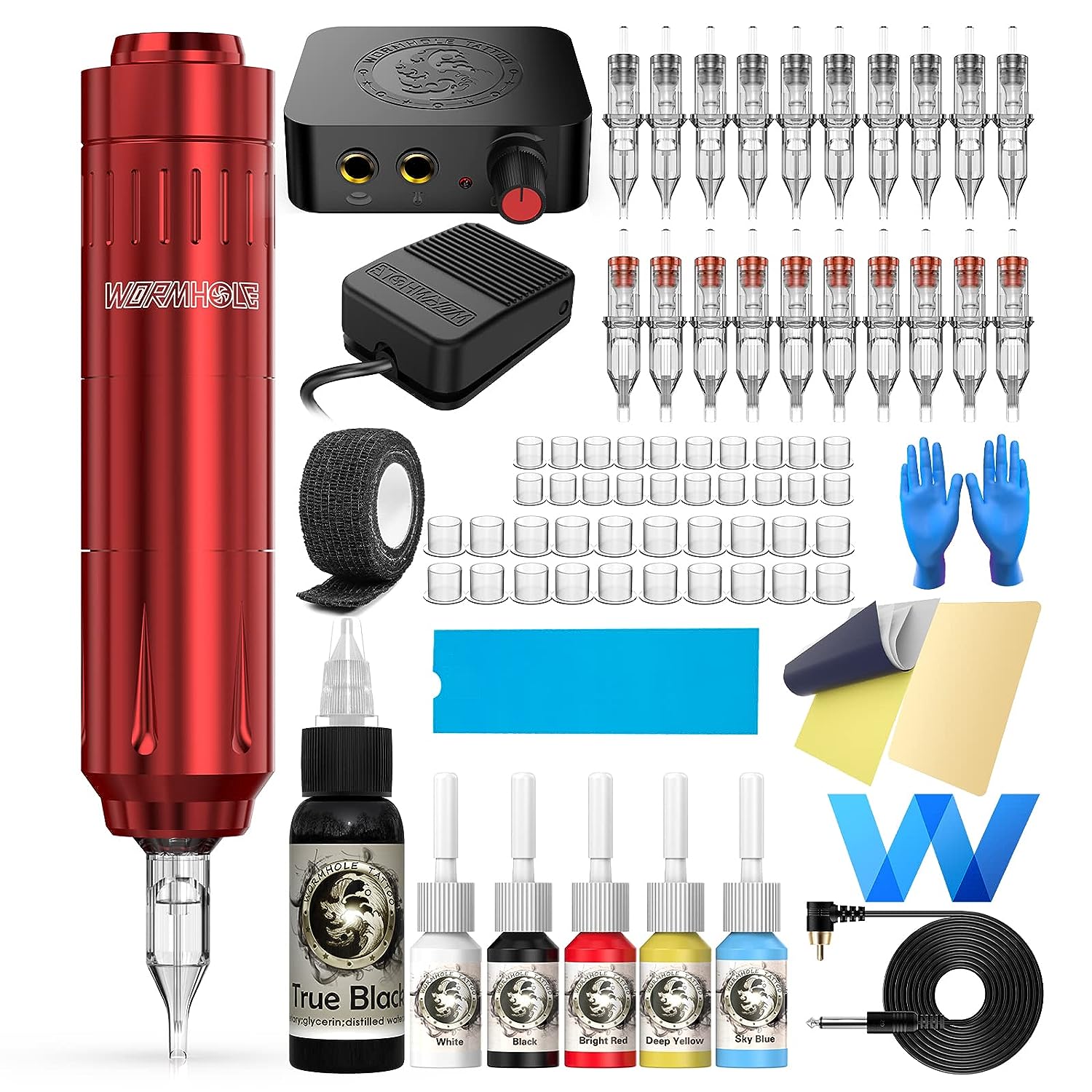 Wormhole Tattoo Pen Machine Kit - WTK081