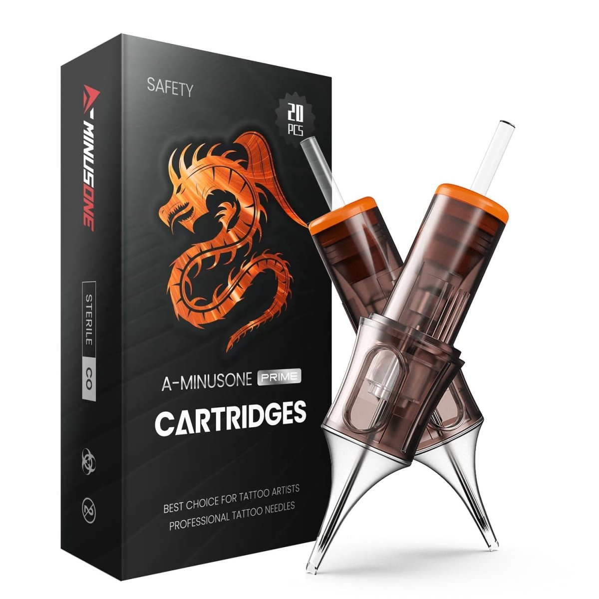 A-minusone 1203RL Tattoo Needle Cartridges - 20pcs - Tattoo Unleashed