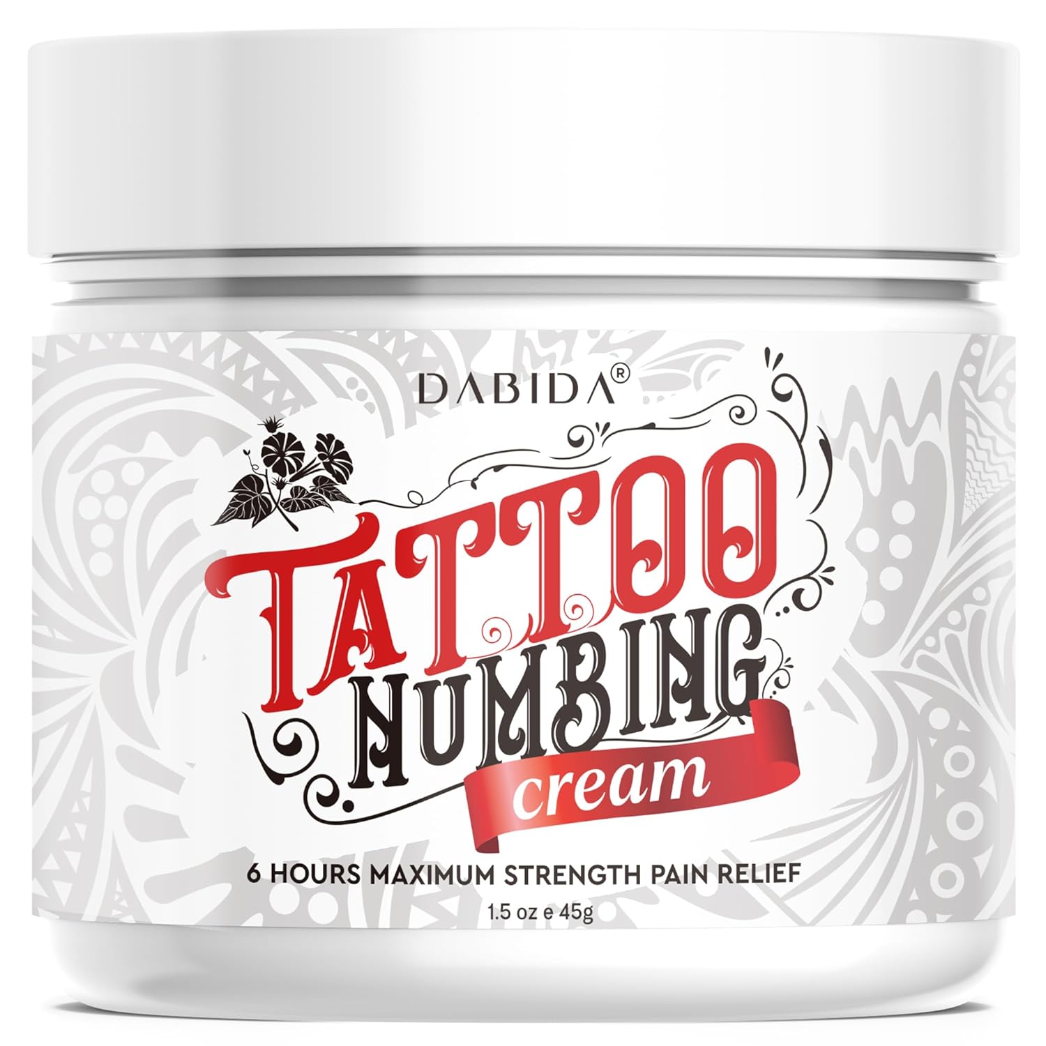 Dabida Tattoo Numbing Cream - 1.5 oz