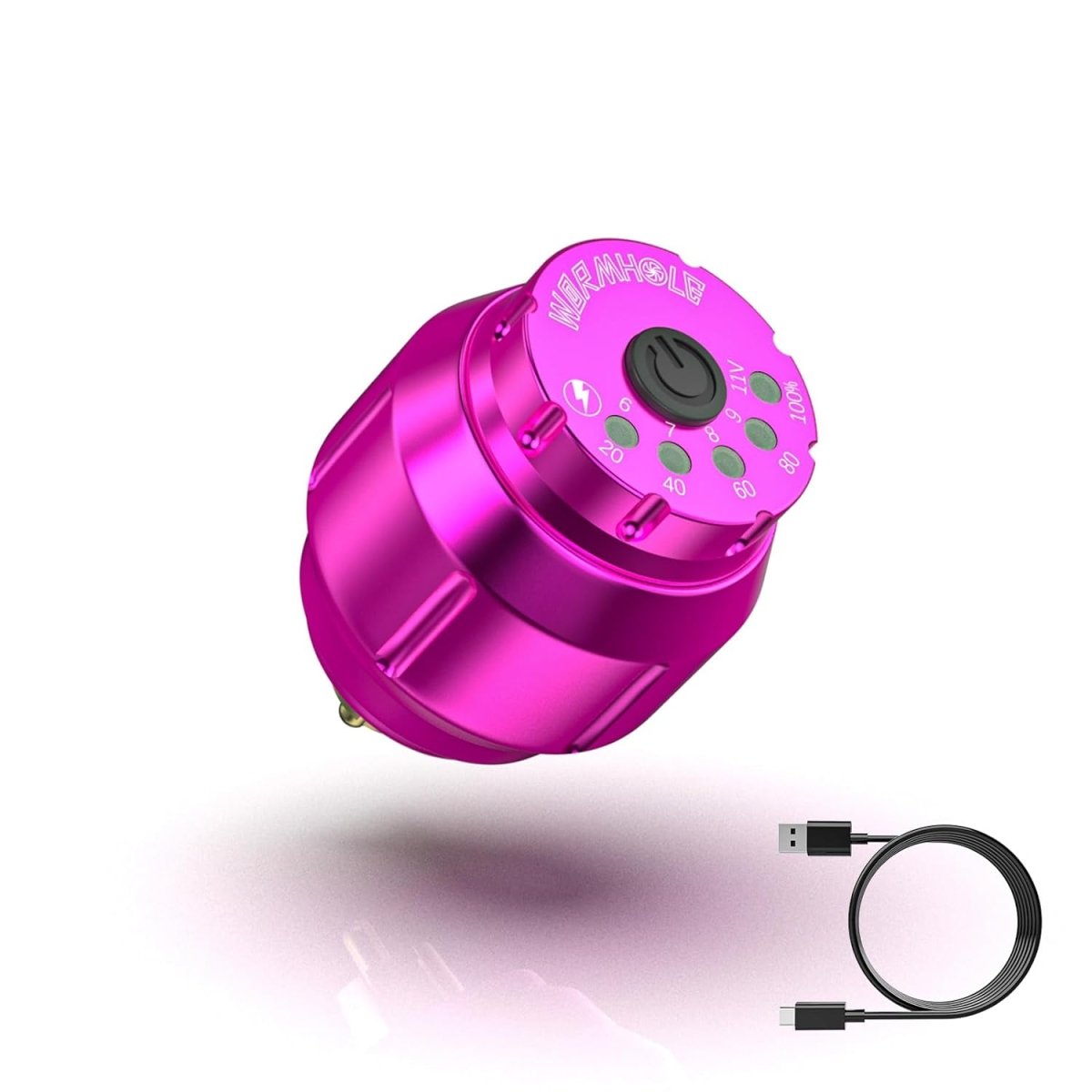 Wormhole Wireless Tattoo Battery Pink WA01-C