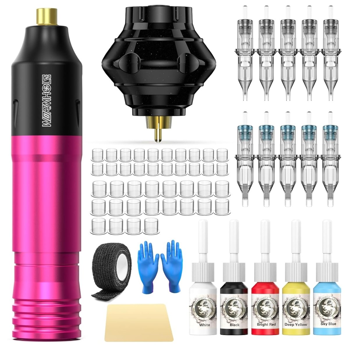 Wormhole Wireless Tattoo Pen Machine Kit WTK195