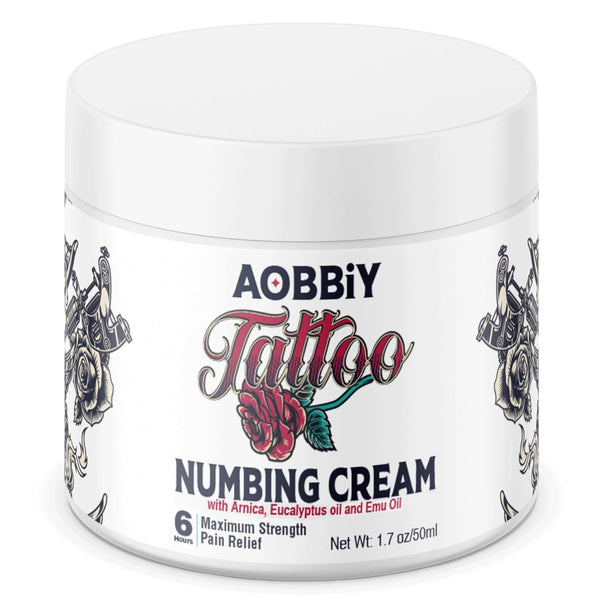 Tattoo Numbing Cream By Aobbiy  - 1.7 oz.