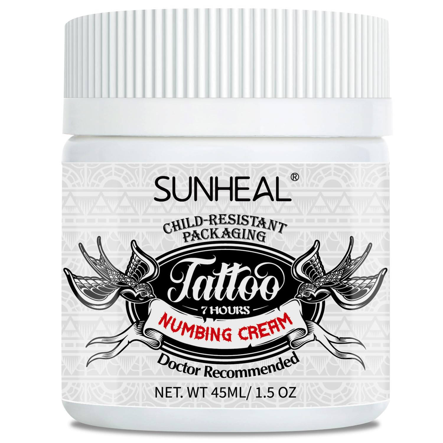 Tattoo Numbing Cream by Sunheal - 1.5 oz
