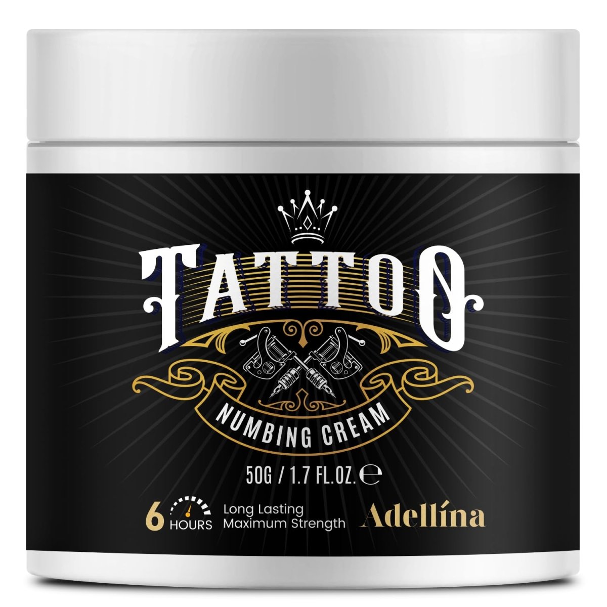Adellina Tattoo Numbing Cream - 1.7 oz