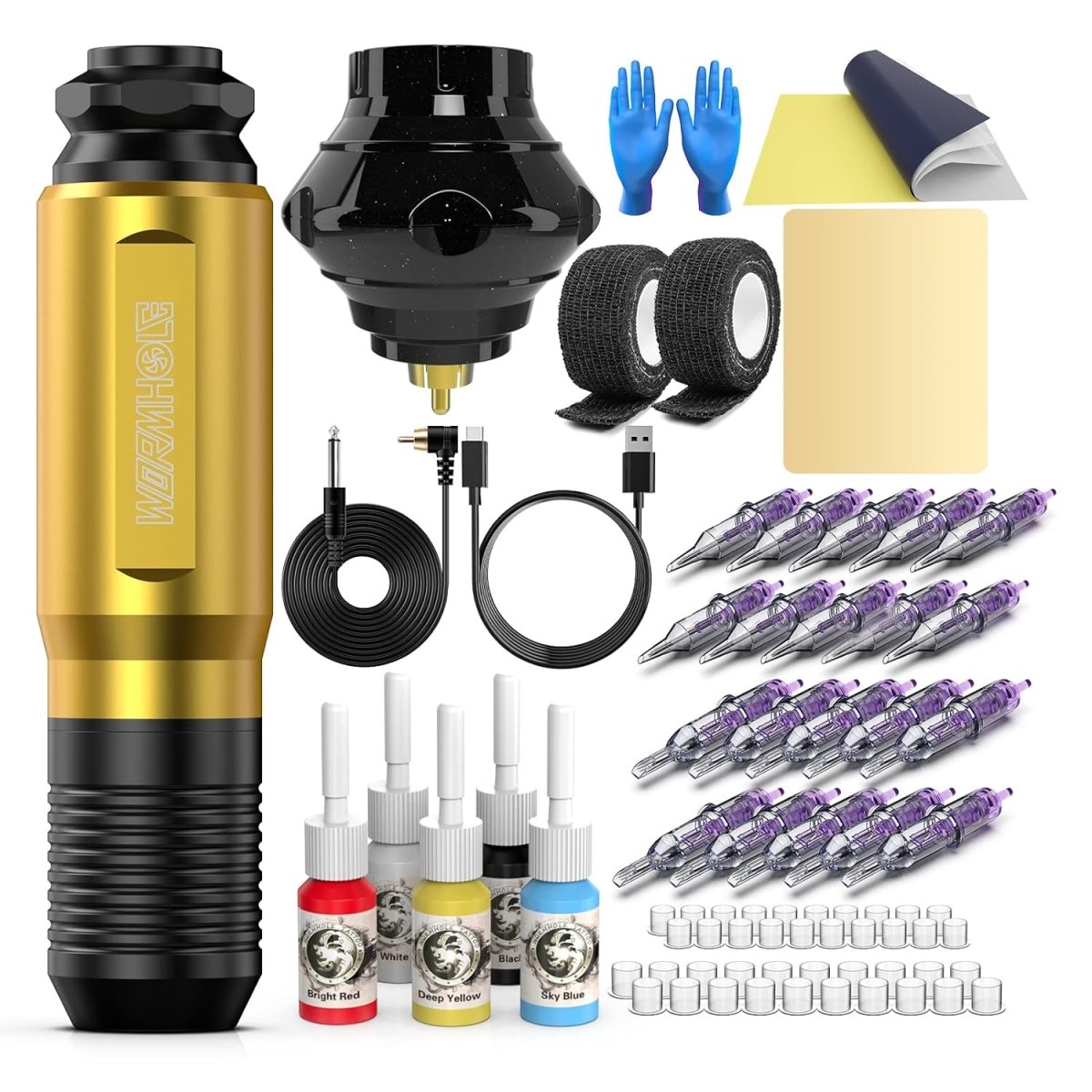 Wormhole Wireless Tattoo Pen Machine Kit WTK178