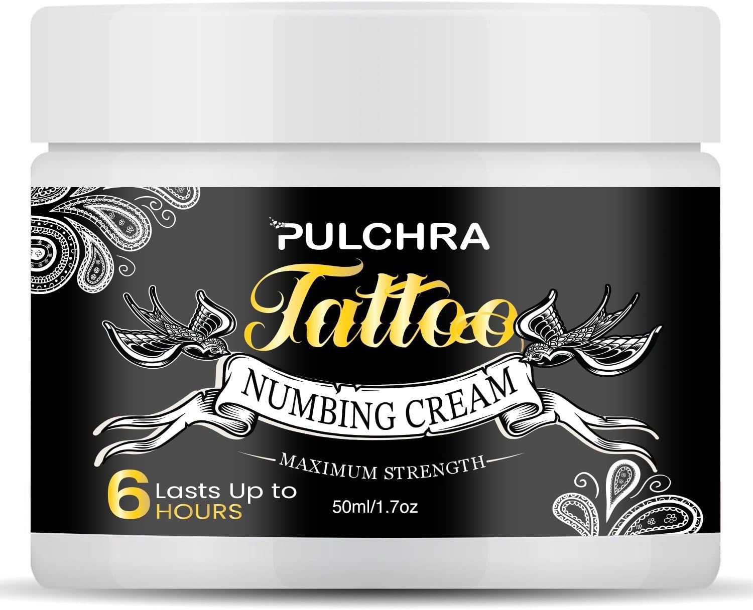 Tattoo Numbing Cream By Pulchra 1.7 oz