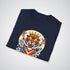 Tiger with Crown Neo-Traditional Tattoo Unisex T-Shirt