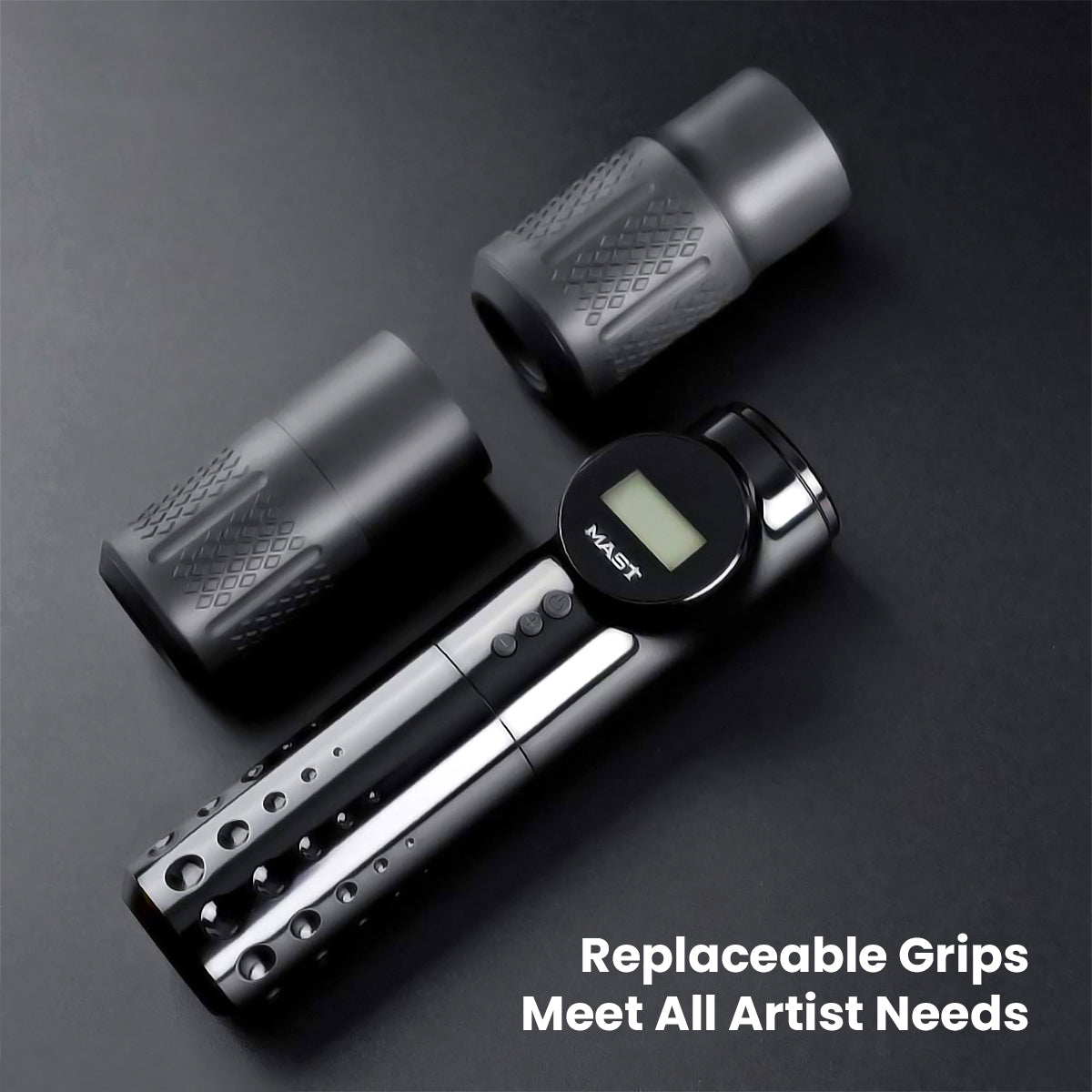 Mast Archer Black Wireless Tattoo Pen Machine 3.5mm Stroke
