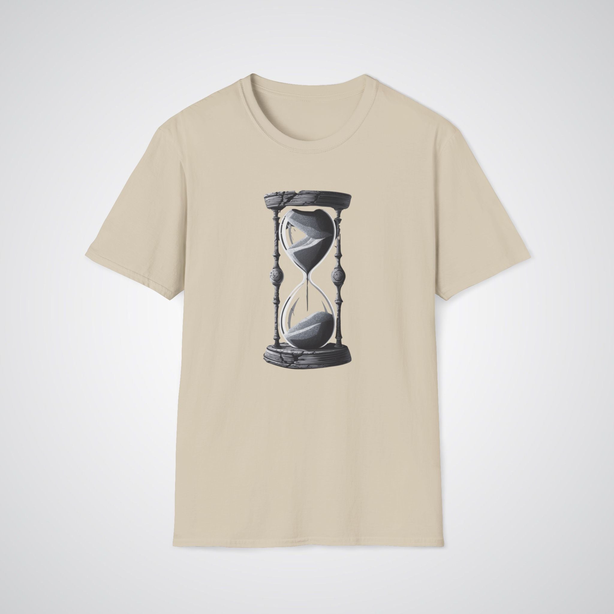 Timekeeper's Hourglass Realism Tattoo Unisex T-Shirt