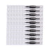 Dragonhawk Black Assorted Tattoo Needles Tubes - 60pcs