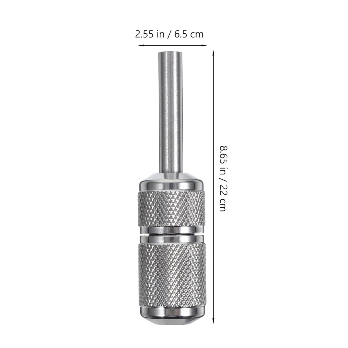 22mm Stainless Steel Tattoo Machine Tube Handle Grips Tip With Self Lock By Artibetter - Tattoo Unleashed
