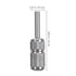 22mm Stainless Steel Tattoo Machine Tube Handle Grips Tip With Self Lock By Artibetter - Tattoo Unleashed