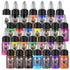 28 Colors Tattoo Ink Set by Hawink - 0.5oz TI203 - 15 - 28 - Tattoo Unleashed