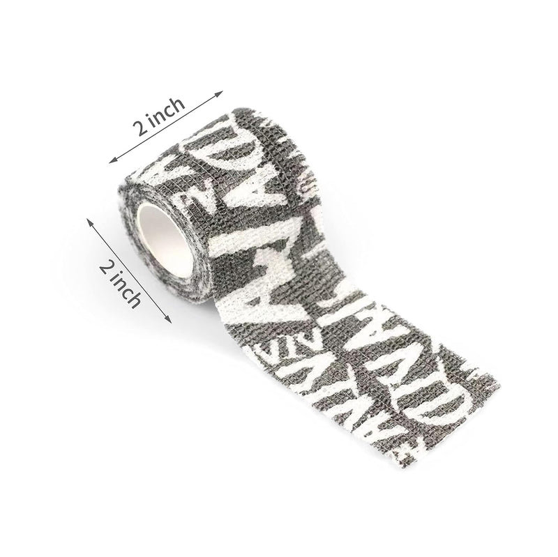 Tattoo Grip Tape Wrap Cover- 24pcs 2" x 5 Yards