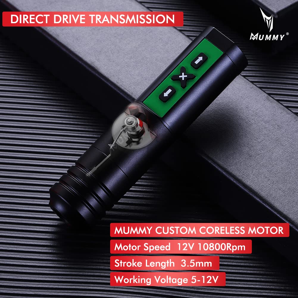 Mummy Machine Mummy Wireless Tattoo Pen Machine C-1 - Tattoo Unleashed