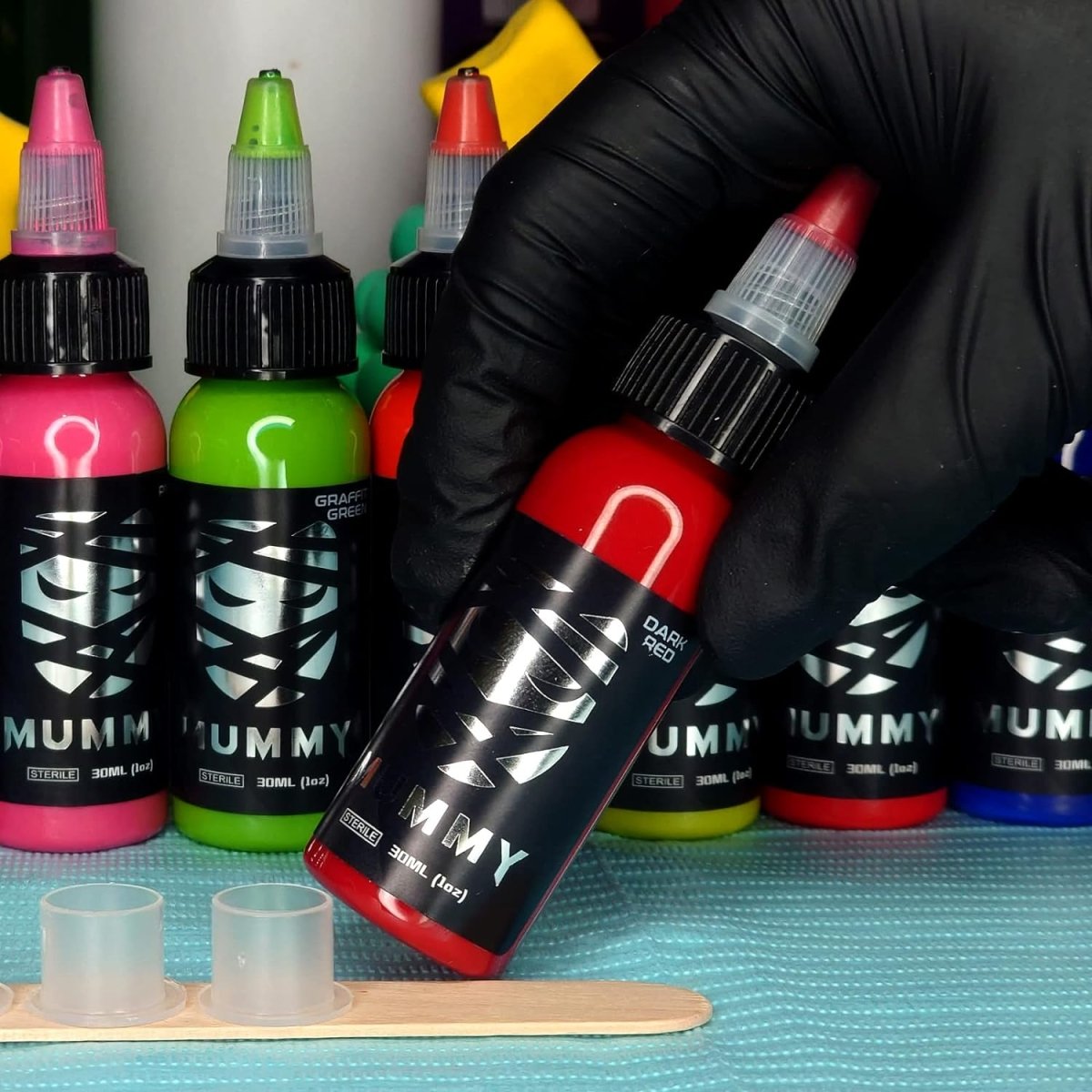 Mummy Dark Red Tattoo Ink - 1 oz