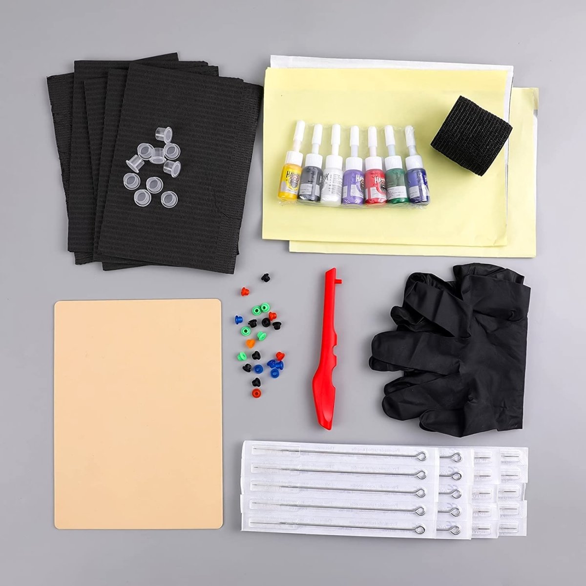 Hand Poke Tattoo Kit - Red 1.0