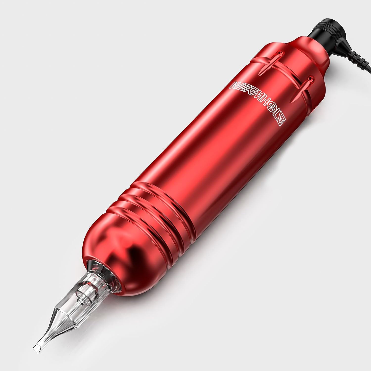Wormhole Rotary Tattoo Pen Machine Kit - Red WTK090