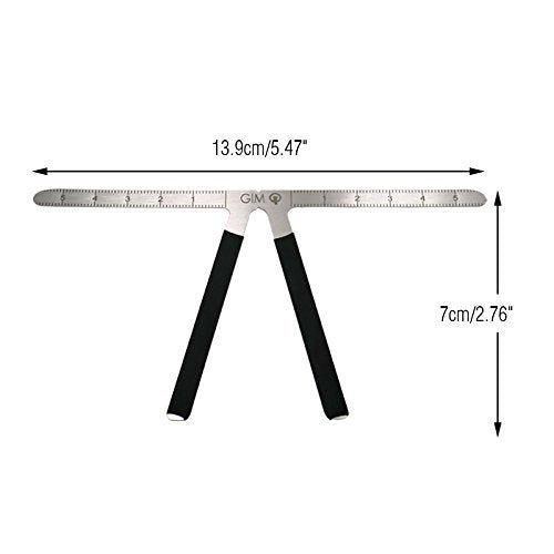 PMU Eyebrow Balance Ruler