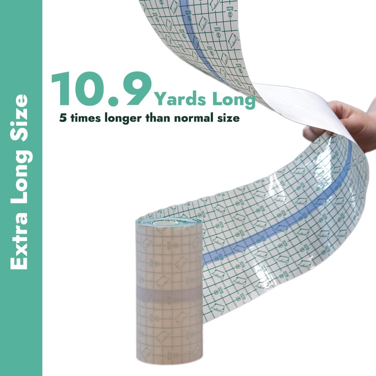 3.93in x 11yd Second Skin by Emalla Tattoo Cover Protection Film - Tattoo Aftercare Bandage - Tattoo Unleashed