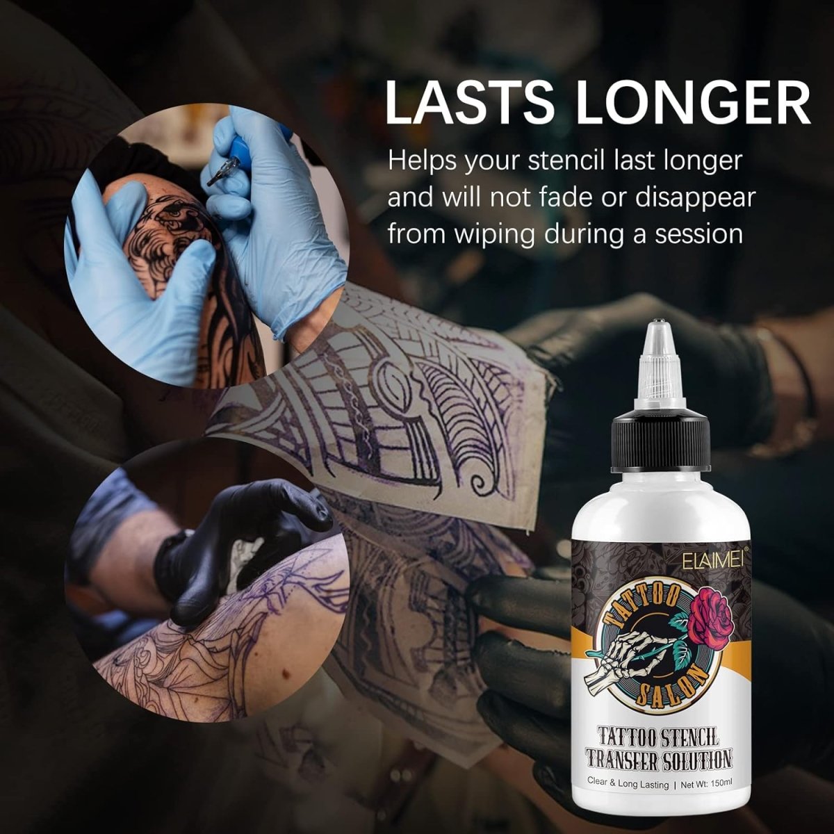 Elaimei Tattoo Stencil Transfer Gel Solution