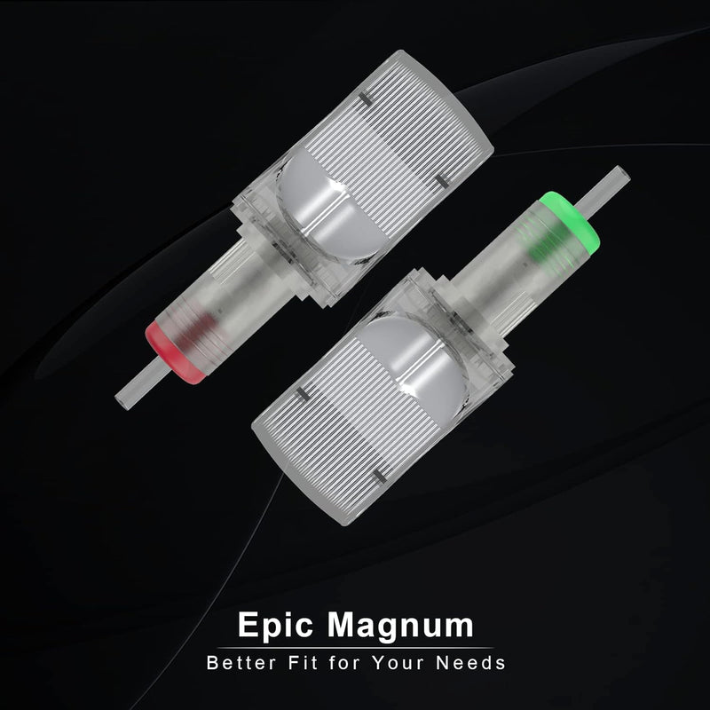 EZTAT2 EPIC Magnum Tattoo Needle Cartridges Bugpin 41RM - 8pcs