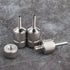 30mm Stainless Steel Tattoo Machine Tube Handle Grips Tip With Self Lock