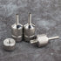 25mm Stainless Steel Tattoo Machine Tube Handle Grips Tip With Self Lock