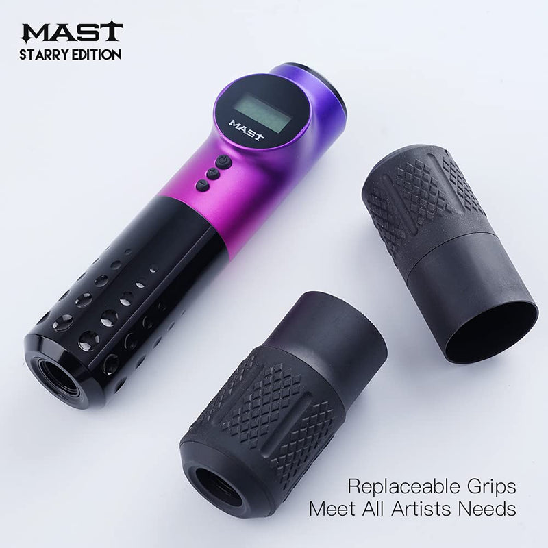 Mast Archer Gradient Purple Wireless Tattoo Pen Machine 3.5mm Stroke