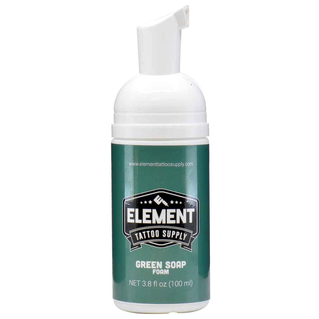 Tattoo Green Soap Foam - 3.8oz Gentle Cleansing Solution