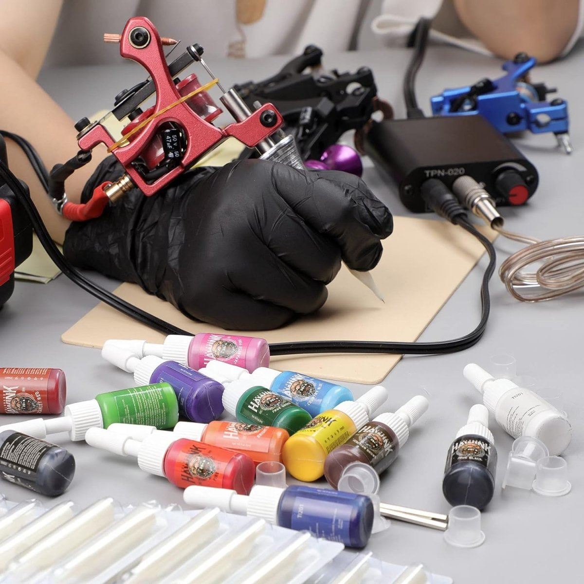 Hawink Complete Coil Tattoo Machine Kit TK-HW4005