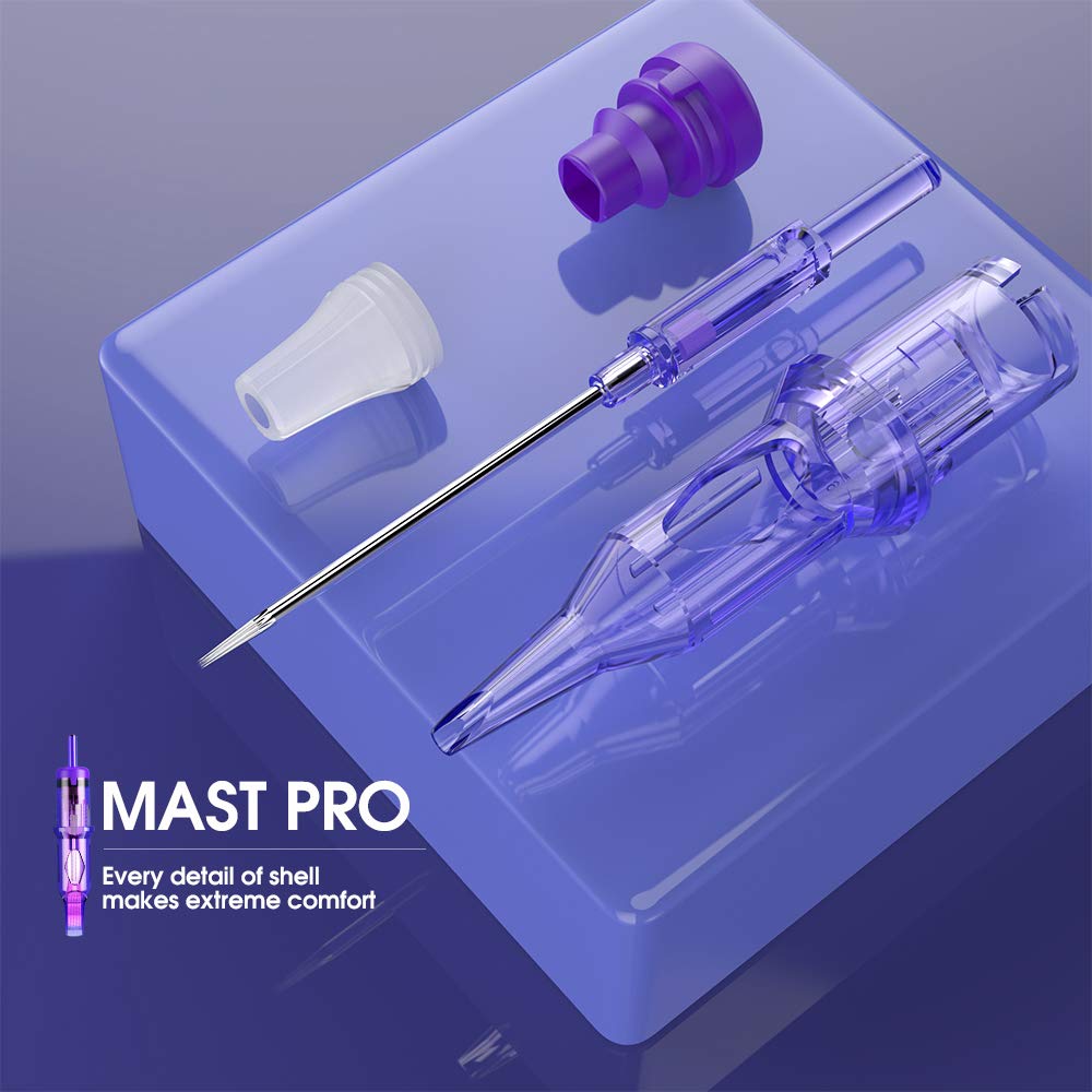 Mast Pro Tattoo Needle Cartridges 50pcs Mixed Sizes (12RL)