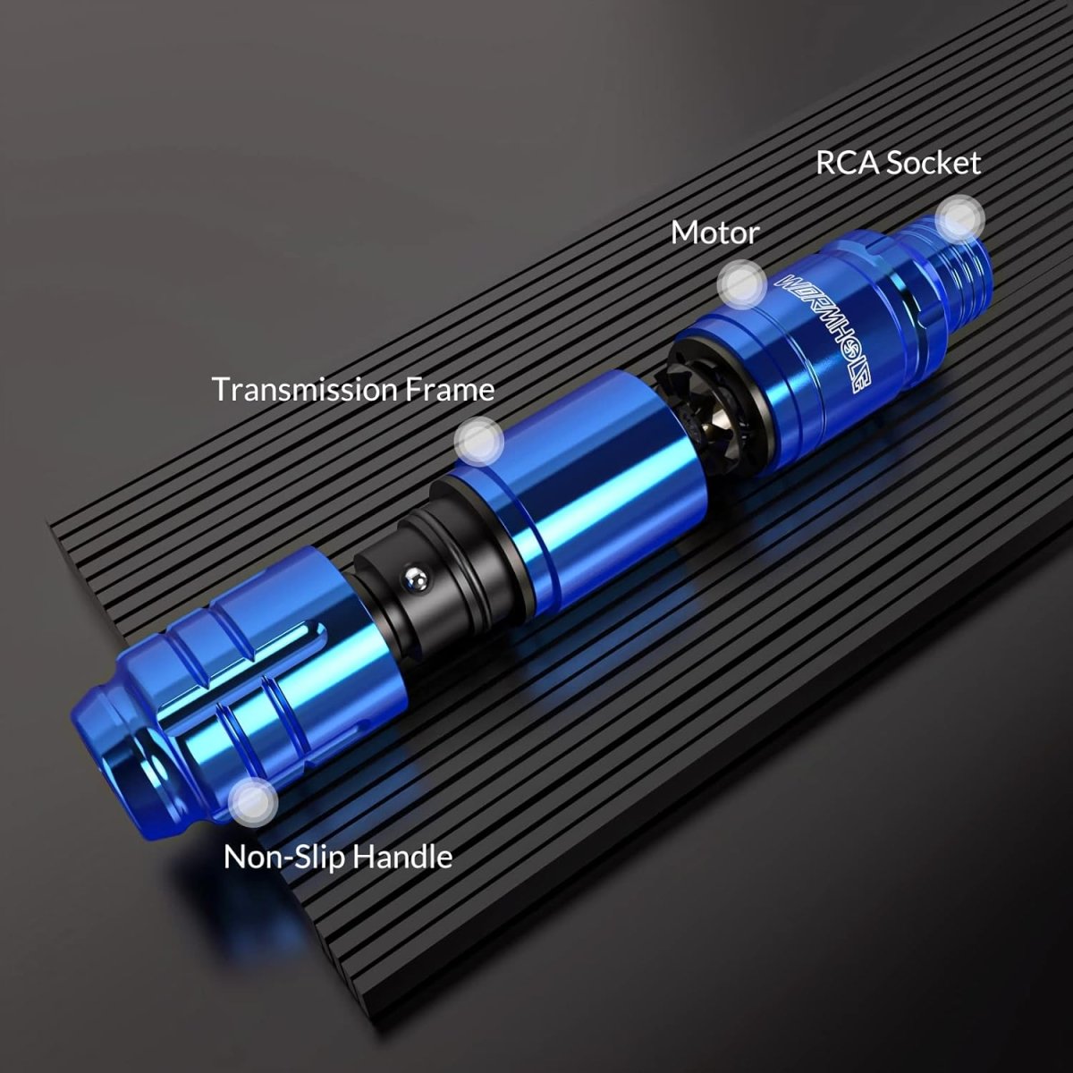 Wormhole Tattoo Pen Machine Kit - Blue WTK148