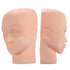 Salmue Silicone Makeup Tattoo Practice Head - Reusable For PMU Mannequin & Tattoo Training