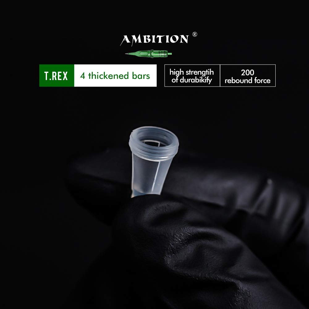 Ambition TREX Tattoo Needle Cartridges 1207RL - 20pcs