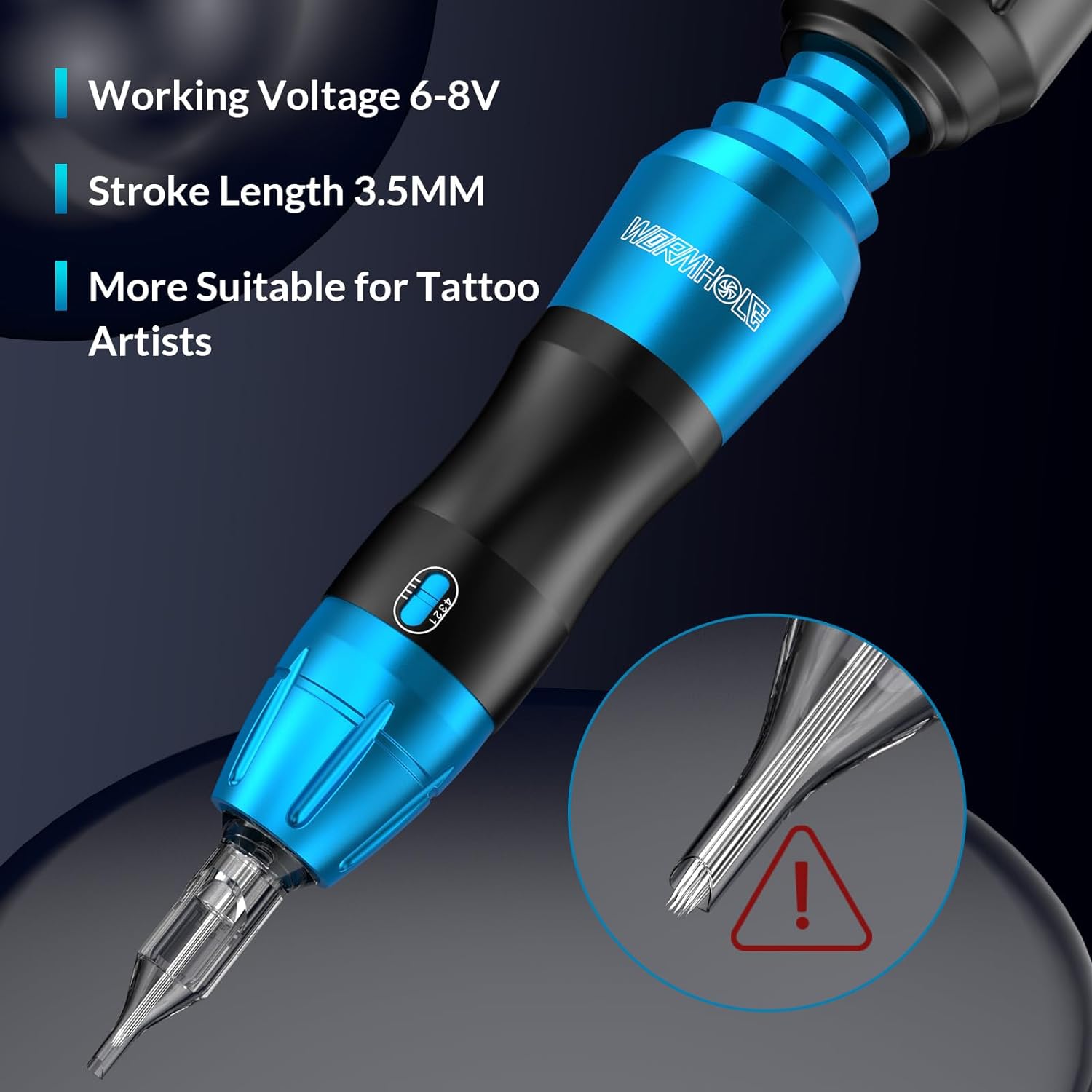 Wormhole Wireless Tattoo Pen Machine Kit WTK127