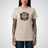 Wolf in Roses Neo-Traditional Tattoo Unisex T-Shirt