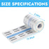 Matte Invisible Second Skin Tattoo Cover Protection Film by Emalla - 3.9in x 10.9yd
