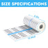 5.9in x 10.9yd Second Skin Tattoo Protection Film Invisible Matte by Emalla