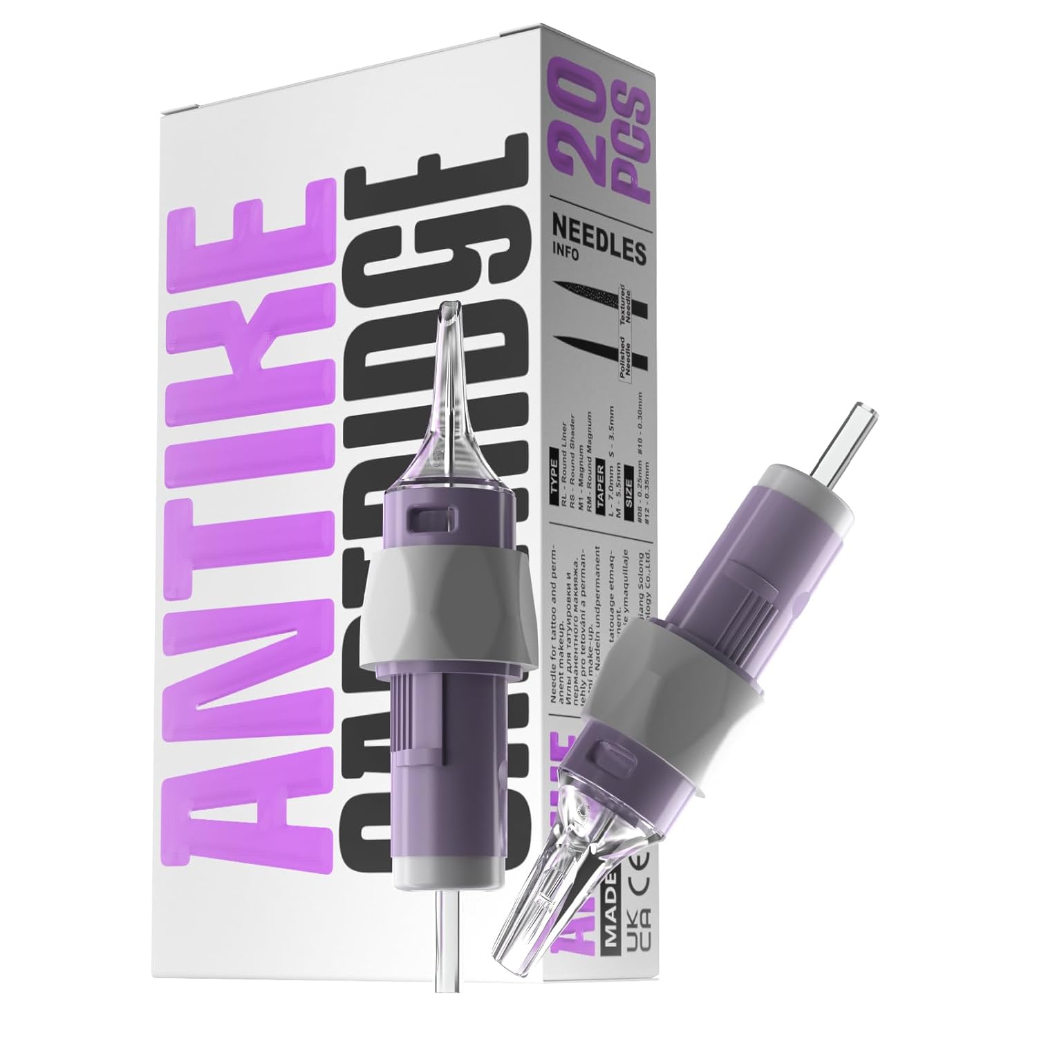 Antike Clouds Pro 1013RM Tattoo Needle Cartridges - 20pcs