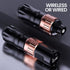 Mast Fold2 Wireless Tattoo Pen Machine - One Battery (2.4mm to 4.2mm Stroke)