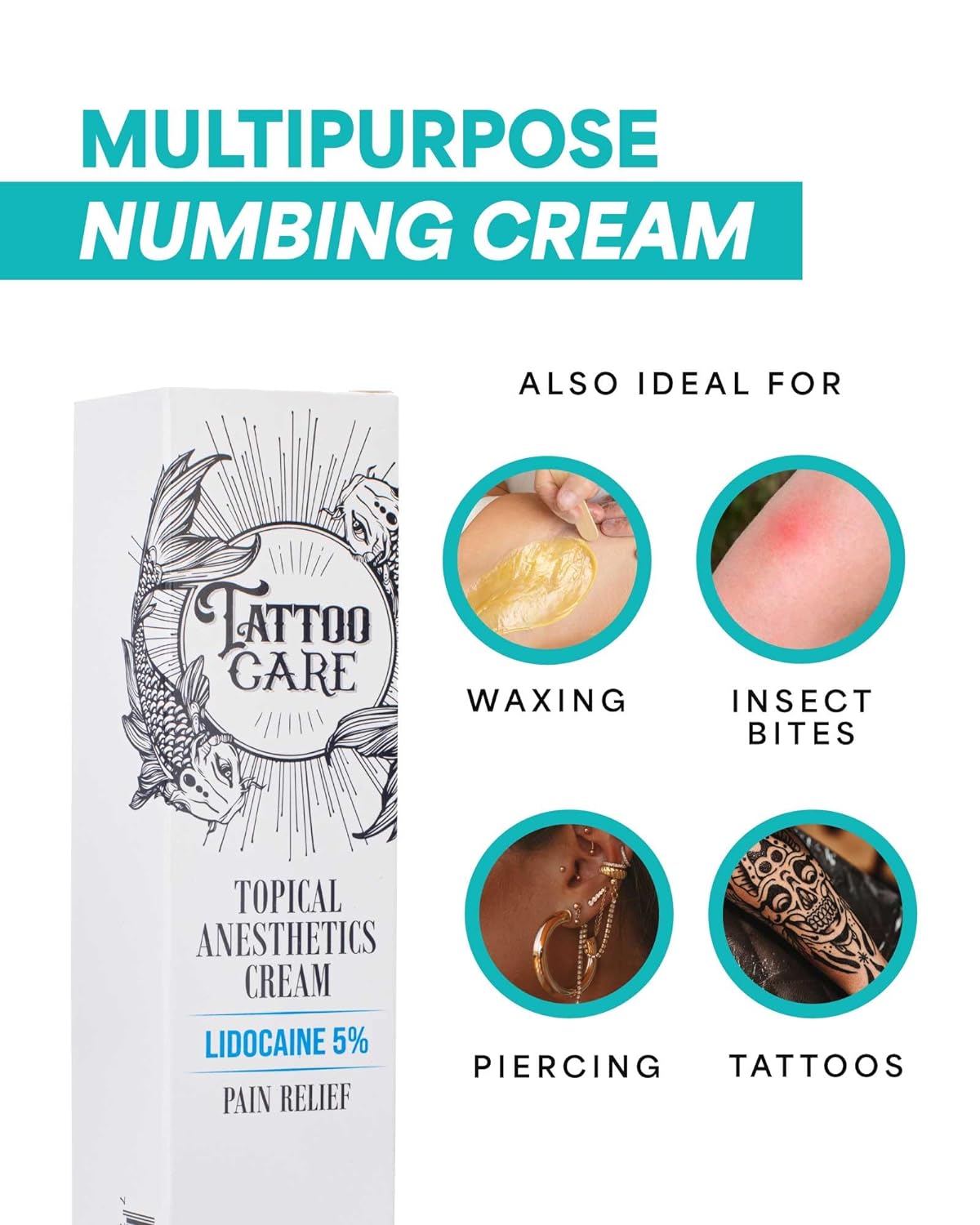 Tattoo Care Tattoo Numbing Cream 1.06 oz