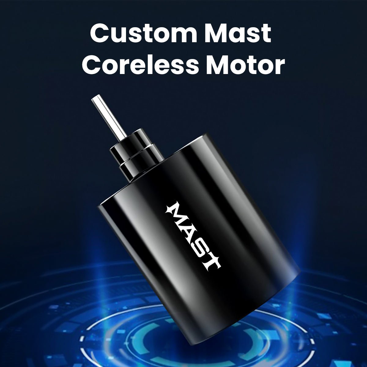 Mast Archer Black Wireless Tattoo Pen Machine 4.2mm Stroke