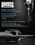 Wireless Tattoo Pen Kit by Poseidon - 2pcs Batteries 7 Strokes TK069