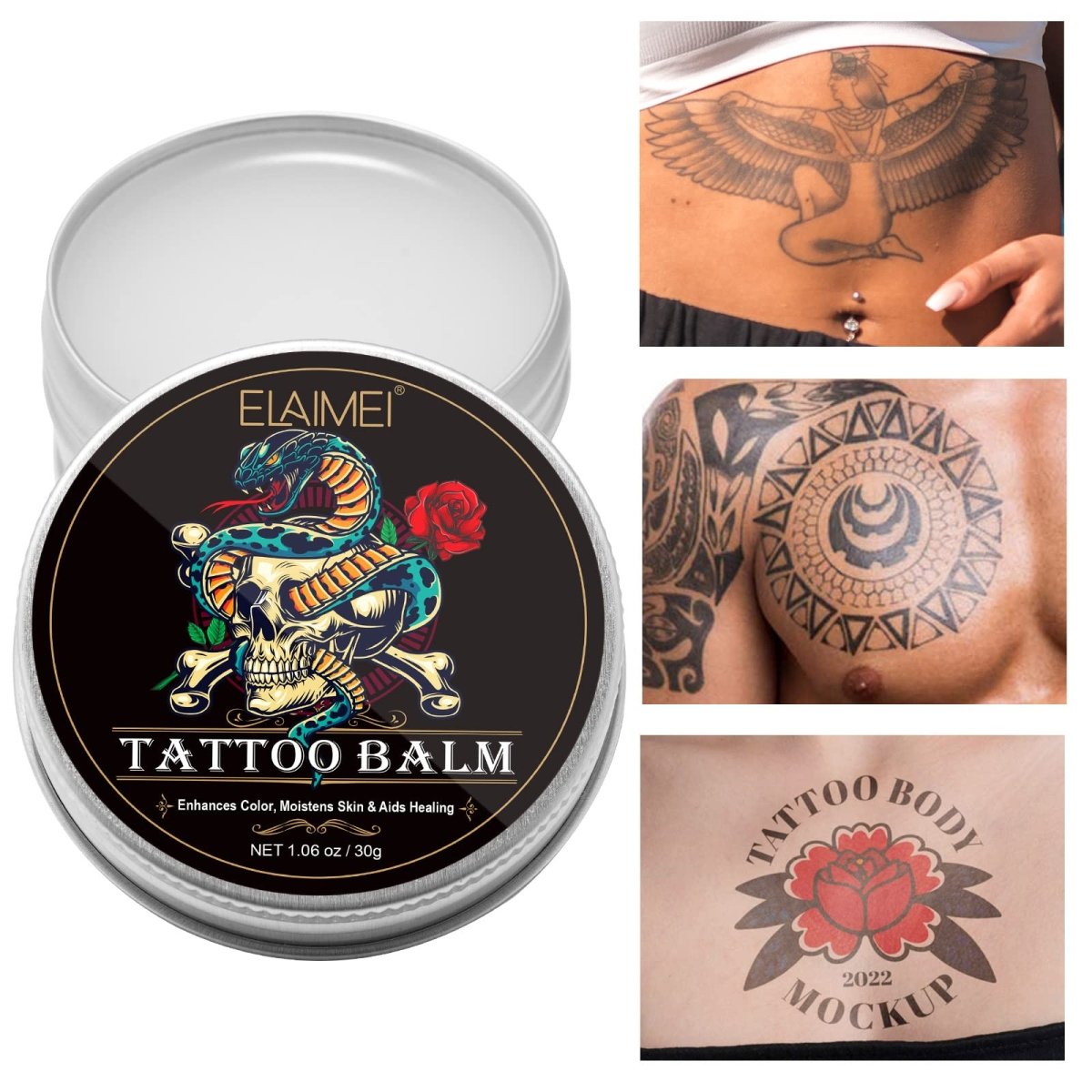 Elaimei Tattoo Aftercare Butter Balm 1.06 oz