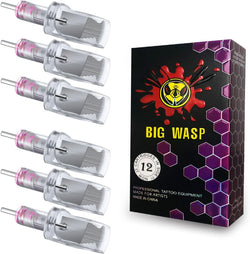 Big Wasp Tattoo Needle Cartridges Standard 1245RM - 12pcs