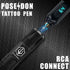 Poseidon Wireless Tattoo Pen Machine Kit with 2pcs Wireless Tattoo Battery TK035